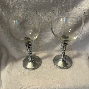 Classy Wine Glasses by “Brighton”